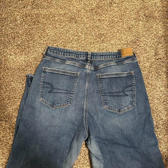 Women's Blue and Navy Jeans - Picture 2 of 4